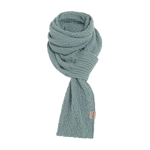 KNIT FACTORY - Haze Strickschal für Damen und Herren - Bequemer Winterschal Mit Wolle und Einfacher Schlaufe - Hochwertige Qualität - Stone Green von KNIT FACTORY