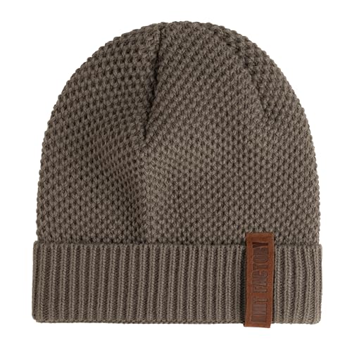 Knit Factory - Jazz Mütze - Strickmütze für Damen und Herren - Beanie - Herbst & Winter Essentials - Zeitloses Mode-Accessoire - Wintermütze mit Wolle - Hochwertige Qualität - Cappuccino von KNIT FACTORY