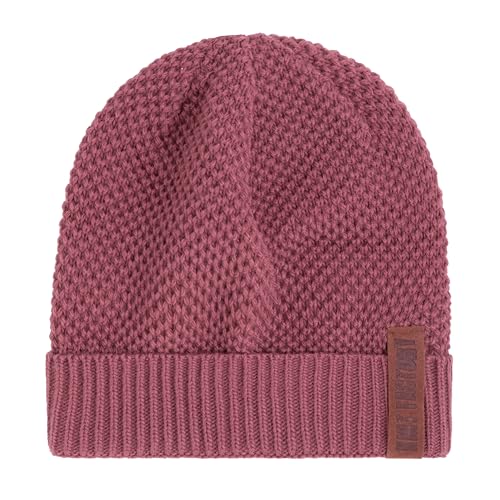 KNIT FACTORY - Jazz Mütze - Strickmütze für Damen und Herren - Beanie - Herbst & Winter Essentials - Zeitloses Mode-Accessoire - Wintermütze mit Wolle - Hochwertige Qualität - Stone Red KNIT FACTORY - Jazz Mütze - Strickmütze für Damen und Herren - Beanie - Herbst & Winter Essentials - Zeitloses Mode-Accessoire - Wintermütze mit Wolle - Hochwertige Qualität - Stone Red von KNIT FACTORY