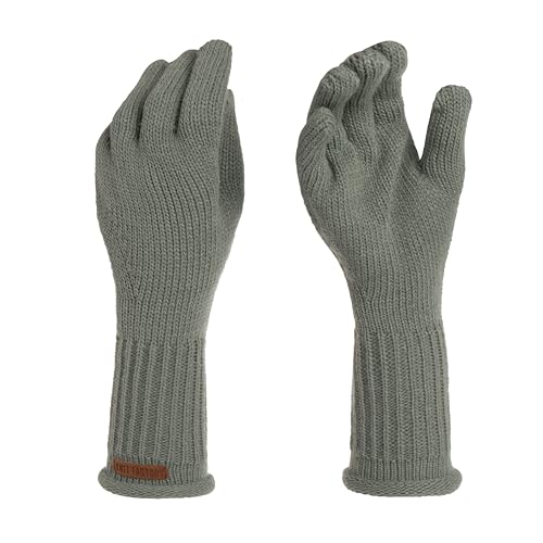 KNIT FACTORY - Lana Handschuhe - Gestrickte Handschuhe für Winter - Handstulpen aus Wolle - Hochwertige Qualität - Urban Green KNIT FACTORY - Lana Handschuhe - Gestrickte Handschuhe für Winter - Handstulpen aus Wolle - Hochwertige Qualität - Urban Green von KNIT FACTORY