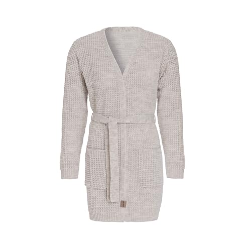 KNIT FACTORY - Robin Strickjacke - Beige - 40/42 von KNIT FACTORY