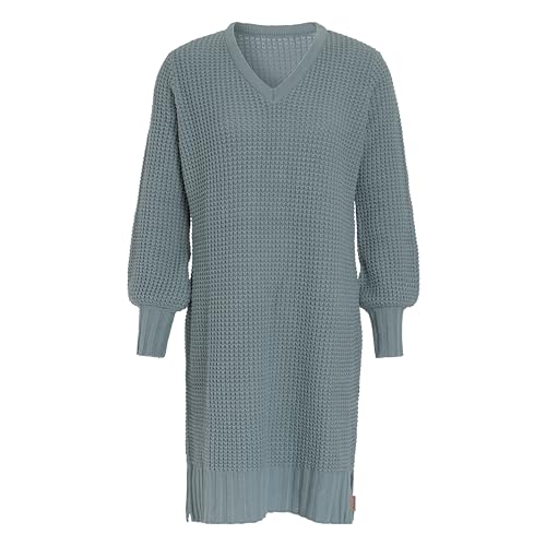 KNIT FACTORY - Robin Strickkleid - Stone Green - 40/42 von KNIT FACTORY