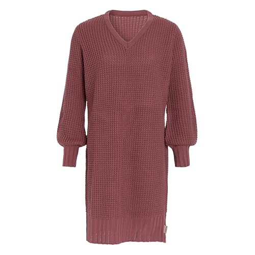KNIT FACTORY - Robin Strickkleid - Stone Red - 40/42 von KNIT FACTORY