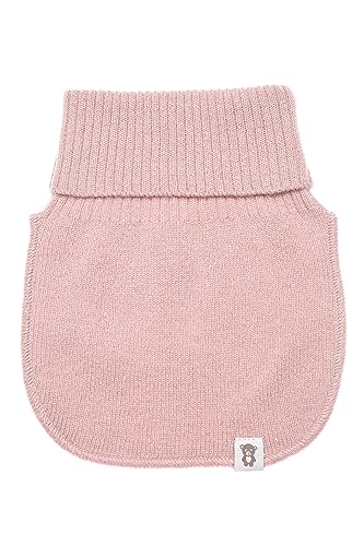 KNITAS Strickschal Schlauchschal aus Wolle für Kinder I Super Weich und Warm Gestrickte Loop Schal zum Schutz des Halses im Herbst Winter I Schlupfschal in der Farbe Rosa - Mädchen Jungen 3-10 Jahre von KNITAS