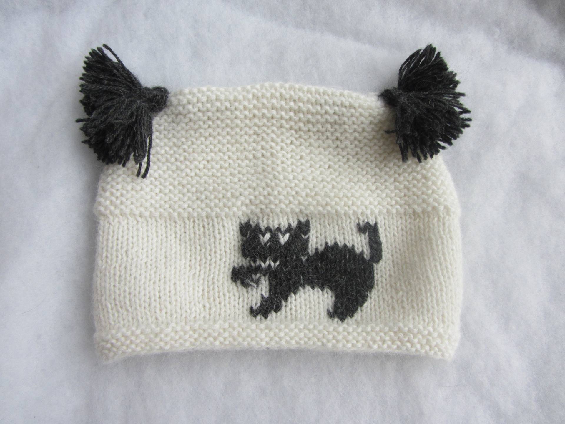 Alle Natürlichen Handgestrickten Alpaka Kleinkind Mütze. Größe 2 Jahre Alle Natürlichen Handgestrickten Alpaka Kleinkind Mütze. Größe 2 Jahre von KNITLEBITS