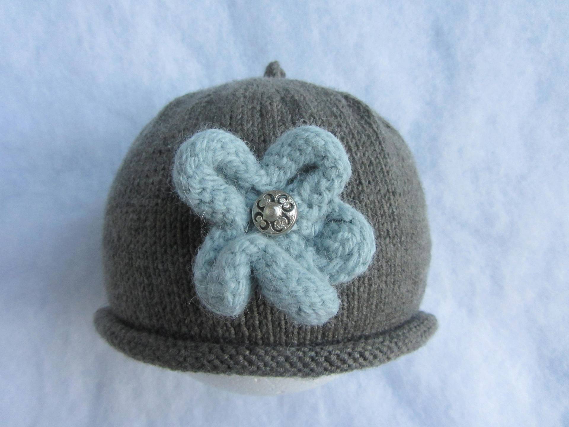Merino Kindermütze. Größe 3-4 Jahre Merino Kindermütze. Größe 3-4 Jahre von KNITLEBITS
