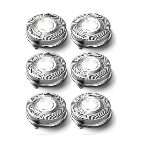 Ersatzklinge for Rasierer SH50, Ersatzkopfstück, kompatibel mit Philips, Shaver Series 5000 (S5xxx), AquaTouch (AT8xx, AT7xx), Ersatzteile for Rasierer.(6pc) von KNNGZTSSR