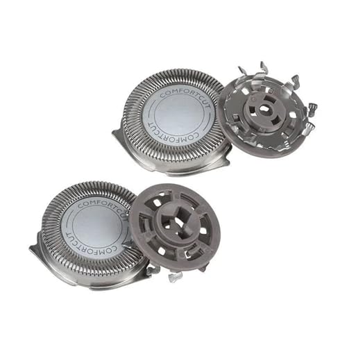Ersatzklingen for Rasierapparate, 1/2/3-teilig, Ersatz for Elektrorasiererköpfe SH30/52, kompatibel mit Philips, Serie S5000, 3000, 2000, 1000, S5340, S5140, S5110, S5400, S5011, S5050(2Pcs) von KNNGZTSSR