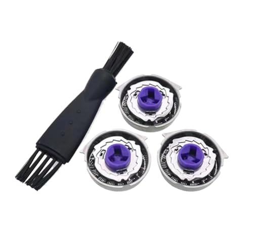 Ersatzklingen for Rasierer, 3 Ersatz-Rasierköpfe, kompatibel mit Philips, HQ8 AT750 AT751 AT890 AT891 HQ7120 HQ7100 HQ7140 HQ7160 HQ8170 HQ8141 HQ9090 Rasierer-Ersatzklingen von KNNGZTSSR