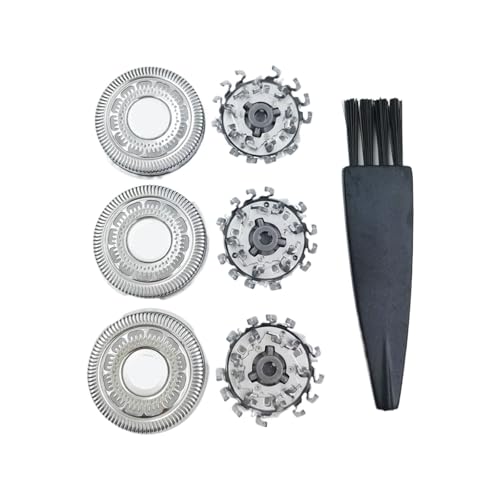 Ersatzklingen for Rasierer, 3 Ersatz-V-Track-Scherköpfe, kompatibel mit Philips, SH90/62 S8950 S9031 S9311 S8980 SW9700 SW6700 (S9xxx) Rasierer von KNNGZTSSR