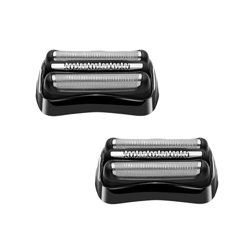 LISI Series 3 21B Ersatzkopf, kompatibel mit Braun, S3 3010s 3040s 3000s 3050cc 3070cc 310s 5409 usw. Elektrorasierer, ersetzen Sie den Rasierkopf(2 pcs) von KNNGZTSSR