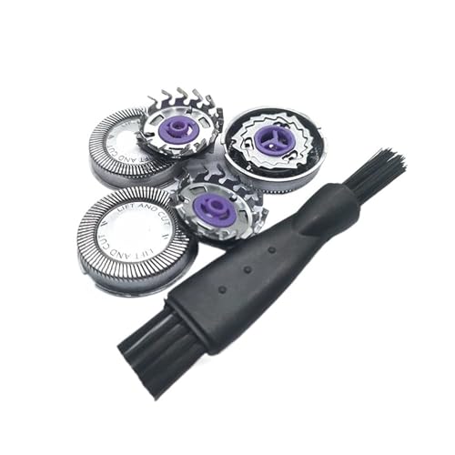 Rasierer-Ersatzklingen, 3 Stück, HQ3 HQ4, Ersatz-Rasierklingenkopf, kompatibel mit Philips, Rasierer HQ56, HQ55, HQ46, HQ6927, HQ6940, HQ6941, HQ6902, HQ6904, HQ6906, HQ6996 Rasierer-Ersatzklingen, 3 Stück, HQ3 HQ4, Ersatz-Rasierklingenkopf, kompatibel mit Philips, Rasierer HQ56, HQ55, HQ46, HQ6927, HQ6940, HQ6941, HQ6902, HQ6904, HQ6906, HQ6996 von KNNGZTSSR