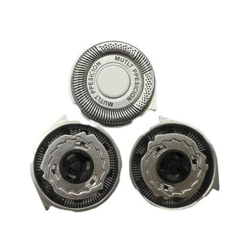 Rasierer-Ersatzklingen, 3 Stück, SH50, Ersatz-Rasierklingenkopf, Sh50/52, Serie 5000, S5000, kompatibel mit Philips, Rasierer S5210, S5380, S5570/33, S5570/43, S5560, S5079, S5082 Rasierer-Ersatzklingen, 3 Stück, SH50, Ersatz-Rasierklingenkopf, Sh50/52, Serie 5000, S5000, kompatibel mit Philips, Rasierer S5210, S5380, S5570/33, S5570/43, S5560, S5079, S5082 von KNNGZTSSR