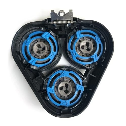 Rasierklinge, waschbarer Ersatz-Scherkopf, kompatibel mit Philips, S5000, S5370, S5571, S5420, S5140, S5078, S5077, S5050, S5082, S5380, S5400, Rasierer-Ersatzklinge(Gray) von KNNGZTSSR