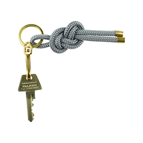 KNOK Key Knot - Keyring Schlüsselanhänger Schlüsselband mit Karabiner Schlüsselhalter mit Kordel in Pony KNOK Key Knot - Keyring Schlüsselanhänger Schlüsselband mit Karabiner Schlüsselhalter mit Kordel in Pony von KNOK