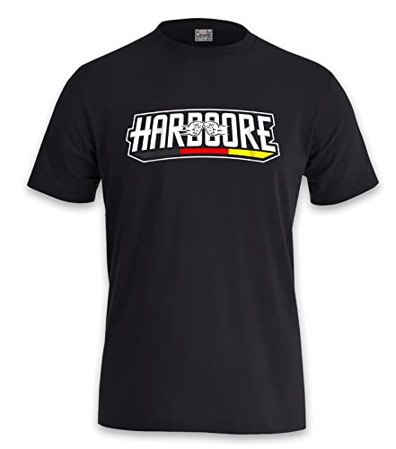 Gabber T-Shirt Hardcore Germany Anthem (5XL) von KNOW-MORE-STYLEZ