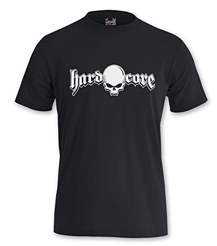 Herren Shirt Hardcore Skull Gabber Techno (XXL) von KNOW-MORE-STYLEZ