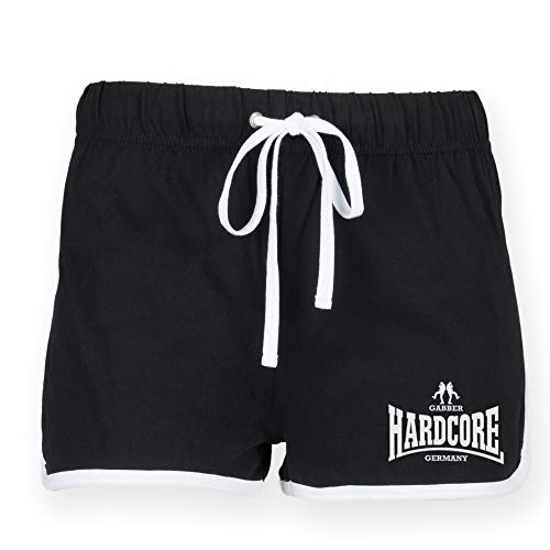 KNOW-MORE-STYLEZ Damen Hotpants Hardcore Gabber Germany (L) von KNOW-MORE-STYLEZ