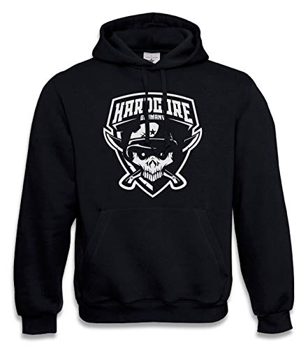 KNOW-MORE-STYLEZ Gabber Hooded Sweatshirt Hardcore Germany Soldier (XL) von KNOW-MORE-STYLEZ