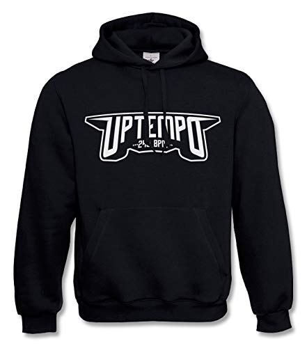 KNOW-MORE-STYLEZ Gabber Hooded Uptempo 240 BPM Logo (XL) von KNOW-MORE-STYLEZ