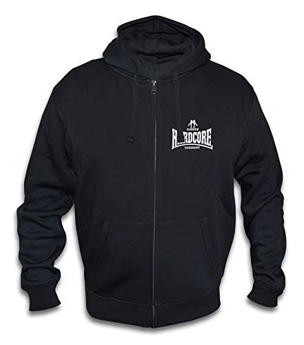 KNOW-MORE-STYLEZ Sweatjacke Hardcore Gabber Germany mit Kapuze (3XL) von KNOW-MORE-STYLEZ