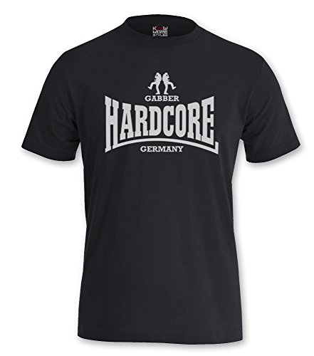 T-Shirt Hardcore Hardcore Gabber Germany Gabber Männer Shirt (M) von KNOW-MORE-STYLEZ