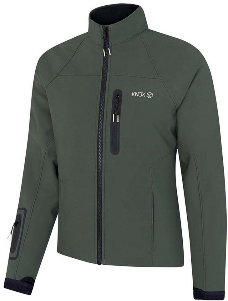 KNOX Motorradjacke Dual Pro 3in1 wasserdichte Damen Motorrad Textiljacke herausnehmbares Innenfutter,wasserdicht von KNOX