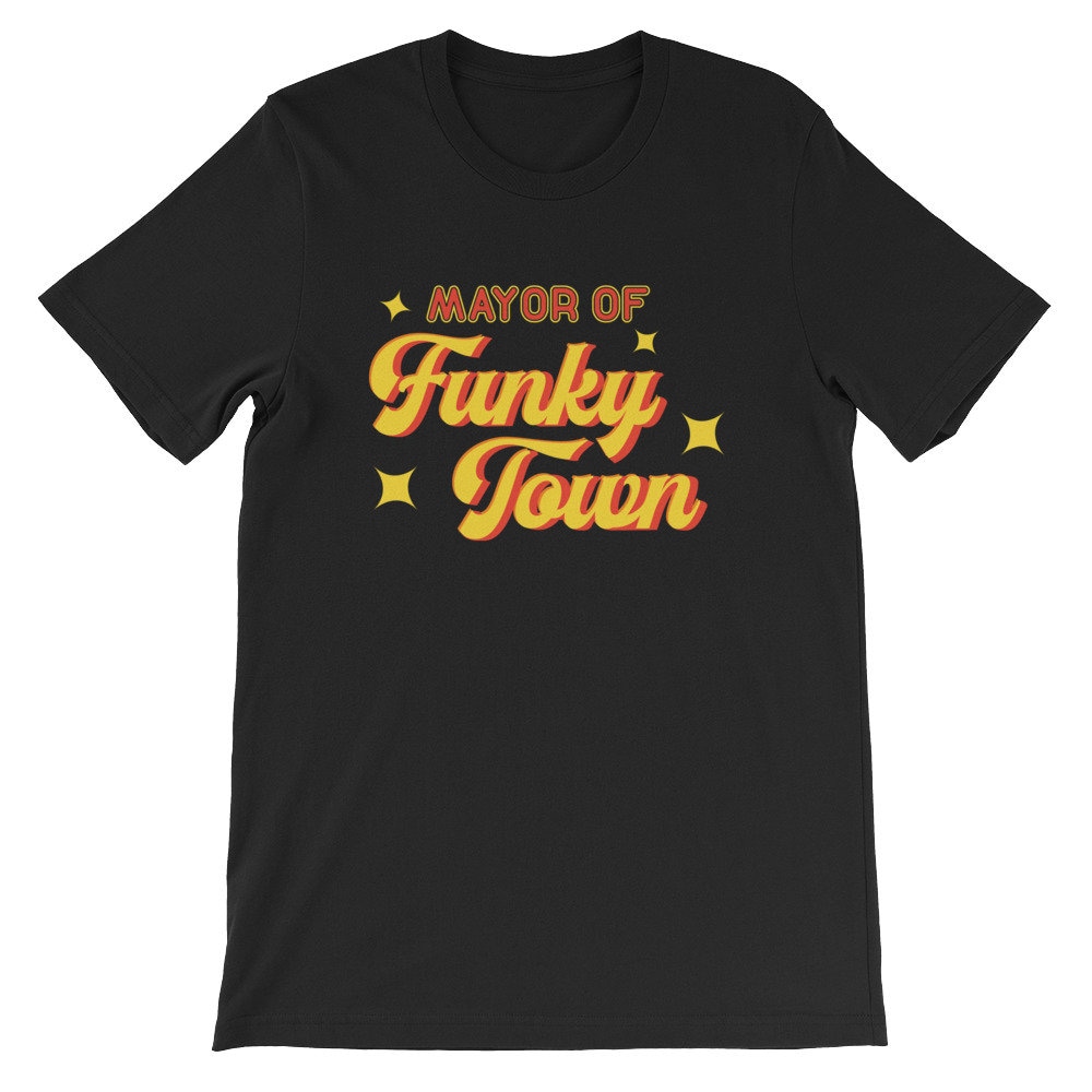 70Er Jahre Disco Hemd | Funky Town T-Shirt 1970Er Vintage-Shirts Bürgermeister Von Disco-Funk Vintage Retro Disco Funk 70Er Jahre Disco Hemd | Funky Town T-Shirt 1970Er Vintage-Shirts Bürgermeister Von Disco-Funk Vintage Retro Disco Funk von KNUXXShop