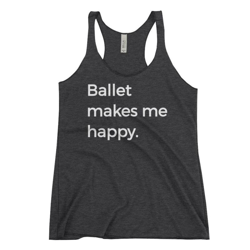 Ballett Macht Mich Glücklich Tanz Ballerina Ballett Macht Mich Glücklich Tanz Ballerina von KNUXXShop