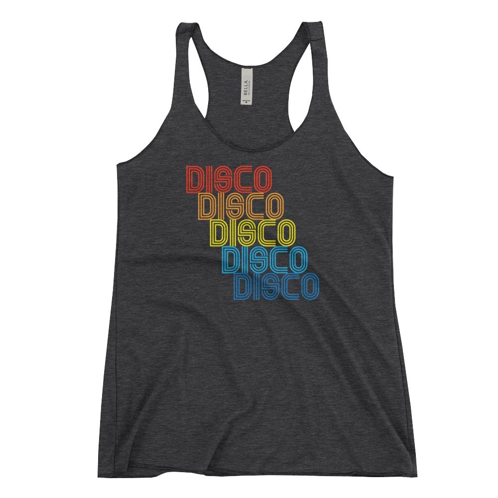Disko Wiederholen Der 1970Er Jahre Disco-Funk Vintage Retro Neon Regenbogenlicht Funky Disko Wiederholen Der 1970Er Jahre Disco-Funk Vintage Retro Neon Regenbogenlicht Funky von KNUXXShop