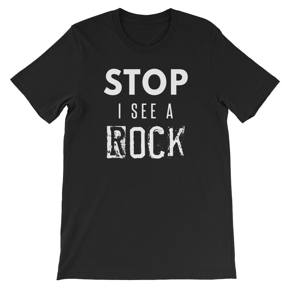 stop, Die Ich Sehe, Ein Rock Geologe Geologie Wortspiel Rockt stop, Die Ich Sehe, Ein Rock Geologe Geologie Wortspiel Rockt von KNUXXShop