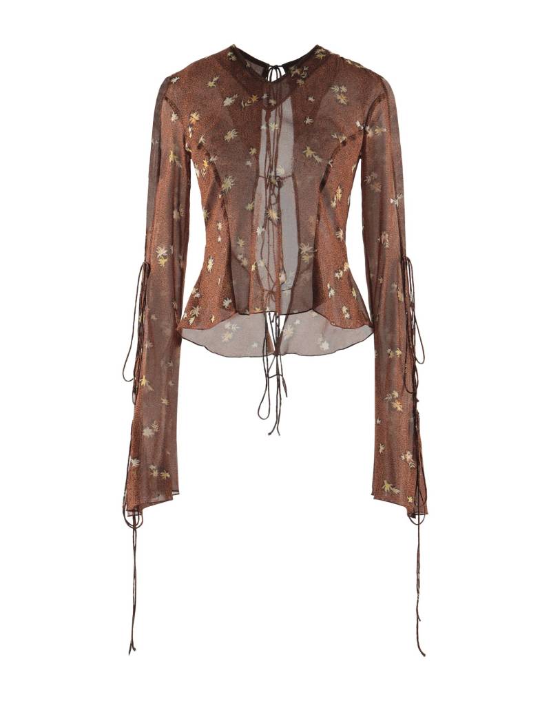 KNWLS Top Damen Braun von KNWLS