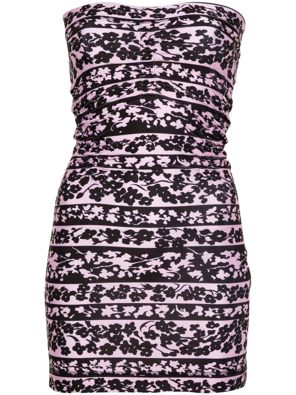 KNWLS Skinn Minikleid mit Blüten-Print - Rosa von KNWLS