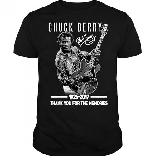 Hot Chuck Berry Singer Shirt Hot Black TeeBlackL Hot Chuck Berry Singer Shirt Hot Black TeeBlackL von KNWWOL