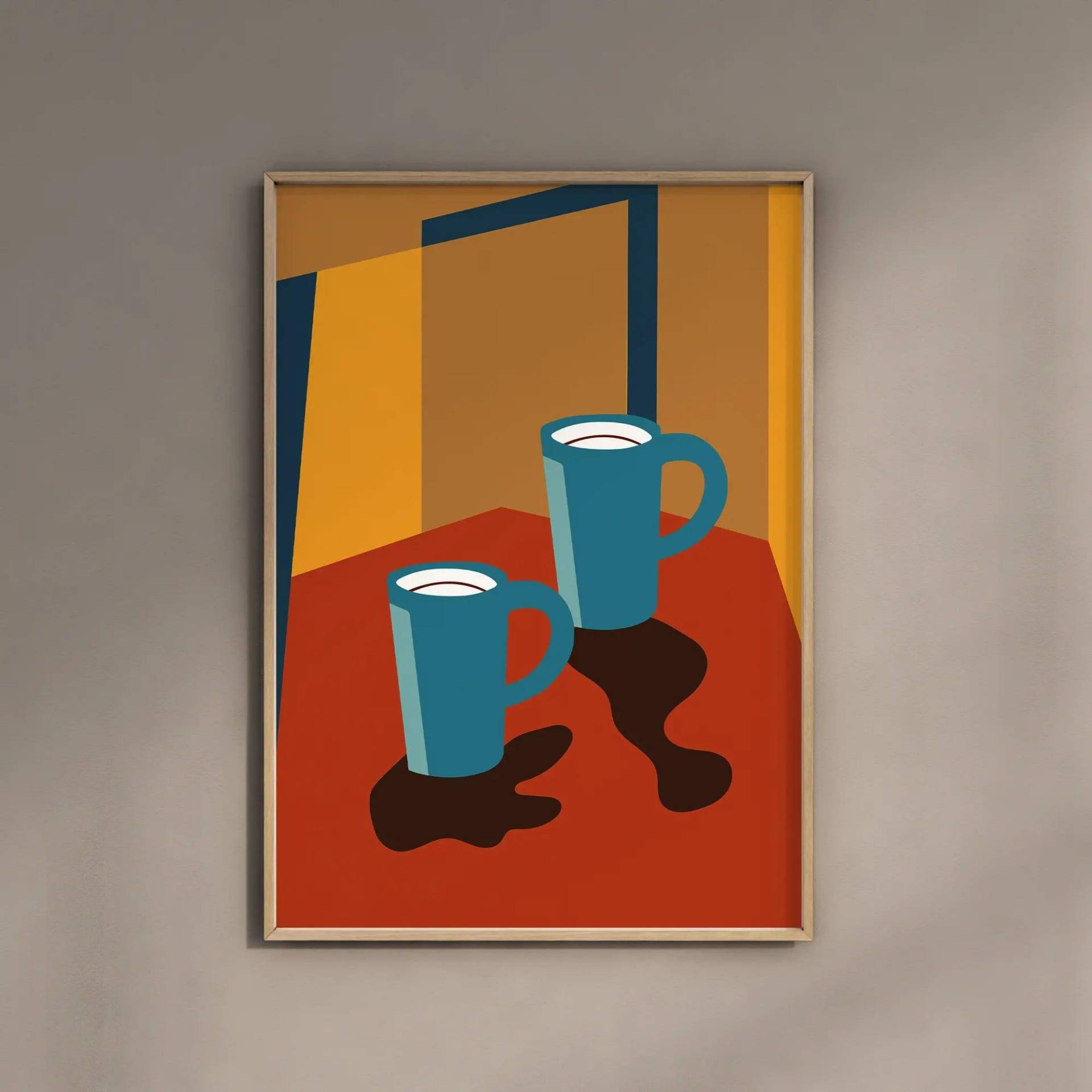 Spilled - Grafik Poster von KNYStudios