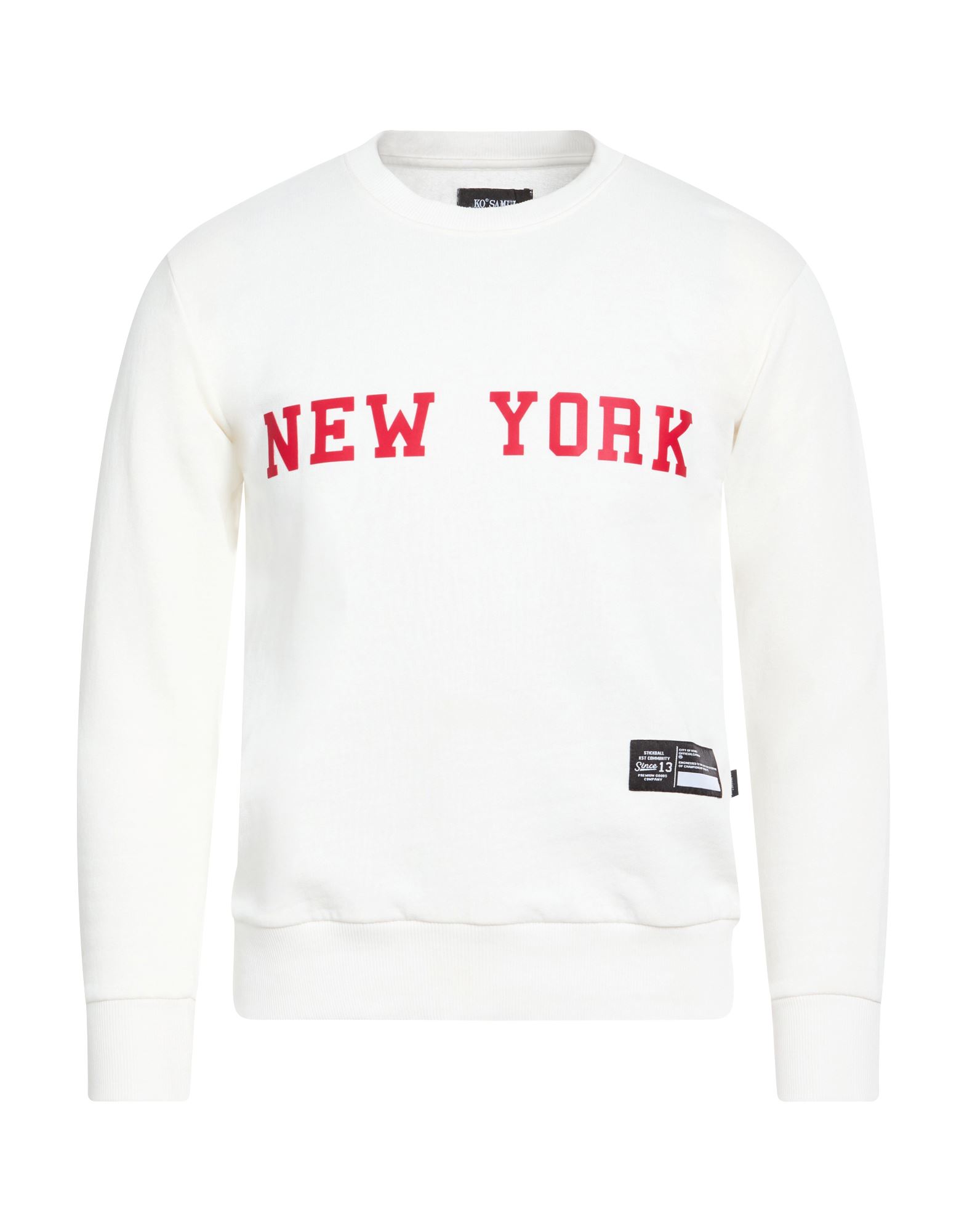 KO SAMUI Sweatshirt Herren Weiß von KO SAMUI