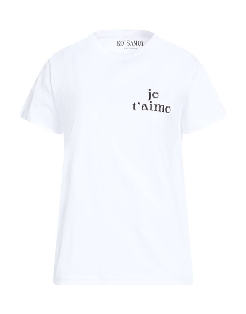 KO SAMUI T-shirts Damen Weiß von KO SAMUI