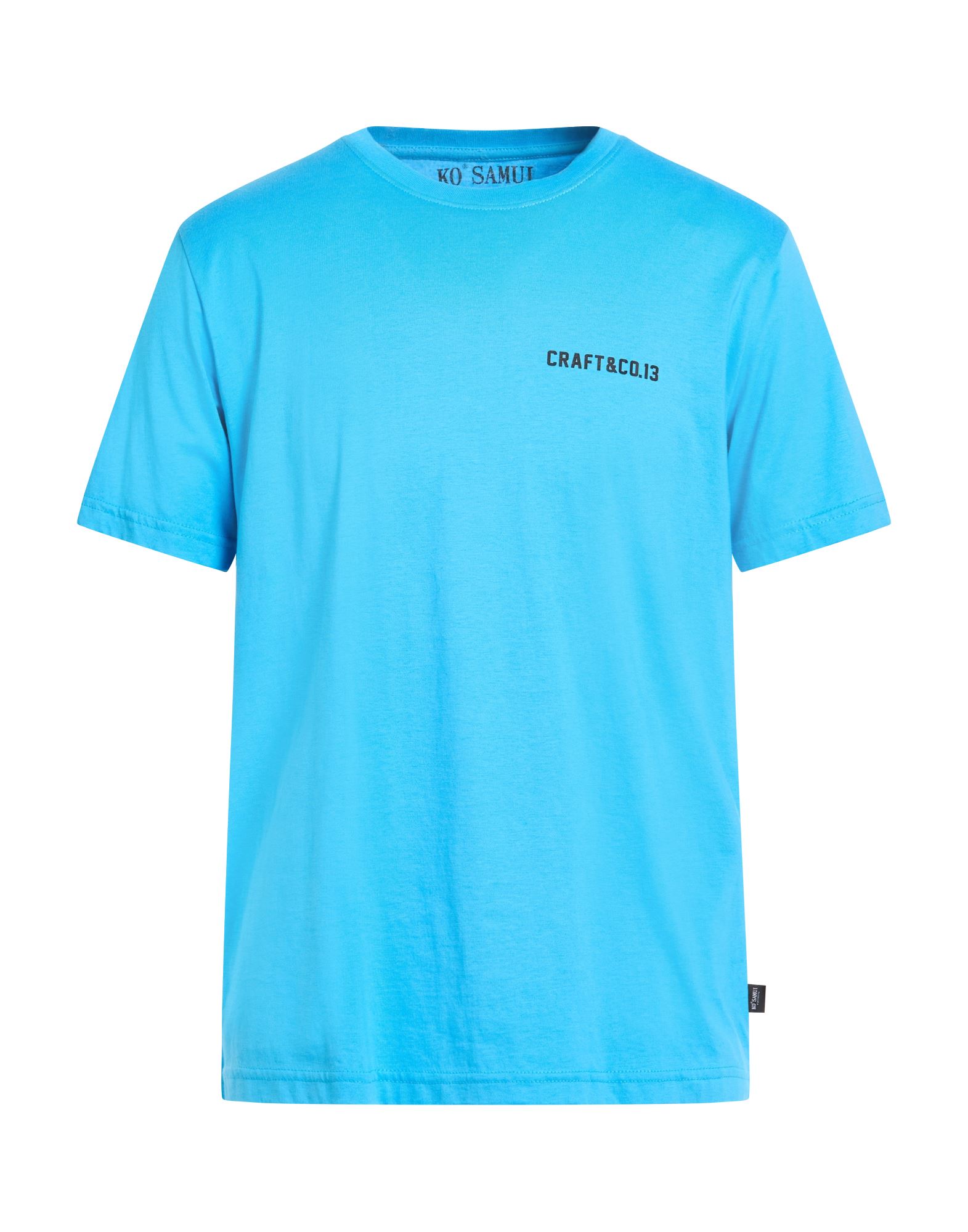 KO SAMUI T-shirts Herren Azurblau von KO SAMUI