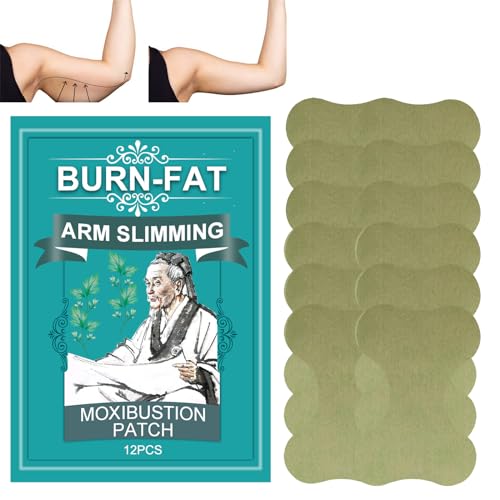 KOAHDE Arm Abnehmen Patch,Arm Fettverbrenner Aufkleber,Arm Slimming Patch,Schlankheits Arm Patch,Abnehmen Schnell Fettverbrenner,Abnehmpflaster für Arm,Thin Arm Moxibustion Patch Gewichtsverlust,12PC von KOAHDE