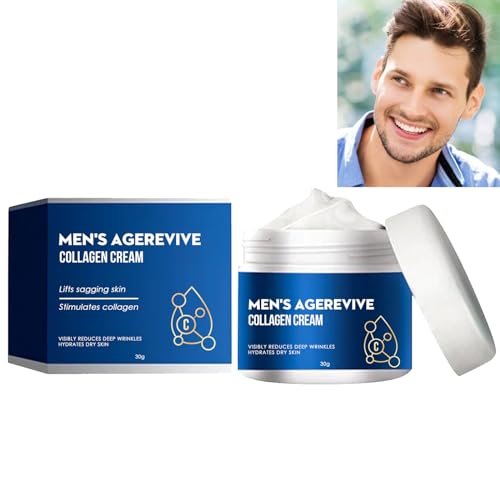 KOAHDE Kollagen Anti Falten Creme für Männer,Anti-Aging Gesichtscreme für Männer,Cream Antigen für Männer,Anti-Falten-Creme für Männer,Feuchtigkeitscreme mit Retinol,Kollagencreme für Männer,30G von KOAHDE