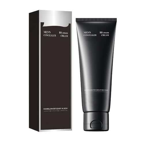KOAHDE Moisturizing Concealer Cream,Männer Make Up Gesichtscreme,Männer Foundation Creme,Männer-Makeup-Creme,Moisturizing Concealer Cream,Feuchtigkeitsspendende Concealer-Creme für Männer,50G von KOAHDE