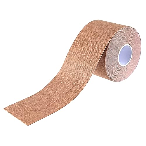 Selbstklebender Brust Rollen Tape,Undurchsichtige Atmungsaktiv Brustband,Undurchsichtige Brustband,Brust Lifting Rollen Tape,Push-Up Brust Band,Brust Klebeband BH,Atmungsaktiver Bob Tape Brust,1 Roll von KOAHDE