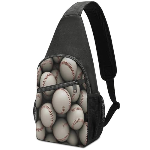 KOAYUBFC Crossbody-Tasche für Damen und Herren, Brusttasche, Tagesrucksack, Crossbody, Baseball, Outdoor, Sport, Brusttasche, geeignet zum Wandern, Laufen, Radfahren und Einkaufen KOAYUBFC Crossbody-Tasche für Damen und Herren, Brusttasche, Tagesrucksack, Crossbody, Baseball, Outdoor, Sport, Brusttasche, geeignet zum Wandern, Laufen, Radfahren und Einkaufen von KOAYUBFC