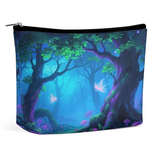 Wasserdichte Reise-Make-up-Tasche, Organizer, PU-Leder, Kosmetiktasche, kleine Kulturbeutel, niedlich, tragbare Reißverschlusstasche für Damen und Herren, Reisezubehör Wasserdichte Reise-Make-up-Tasche, Organizer, PU-Leder, Kosmetiktasche, kleine Kulturbeutel, niedlich, tragbare Reißverschlusstasche für Damen und Herren, Reisezubehör von KOAYUBFC