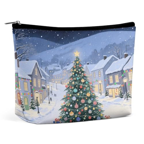 Wasserdichte Reise-Make-up-Tasche, Organizer, PU-Leder, Kosmetiktasche, kleine Kulturbeutel, niedlich, tragbare Reißverschlusstasche für Damen und Herren, Reisezubehör Wasserdichte Reise-Make-up-Tasche, Organizer, PU-Leder, Kosmetiktasche, kleine Kulturbeutel, niedlich, tragbare Reißverschlusstasche für Damen und Herren, Reisezubehör von KOAYUBFC