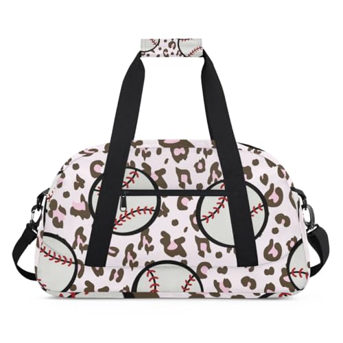 Baseball-Sportdekoration, Turnbeutel, Sporttasche, Wochenende, Übernachtungen, Seesack, kleine Reisetasche für Übernachtung, Workout, Gymnastik, Tanz, Ballett, Baseball-Sport-Dekor, 18.9 x 8.7 x 10.6 Baseball-Sportdekoration, Turnbeutel, Sporttasche, Wochenende, Übernachtungen, Seesack, kleine Reisetasche für Übernachtung, Workout, Gymnastik, Tanz, Ballett, Baseball-Sport-Dekor, 18.9 x 8.7 x 10.6 von KOBLEN