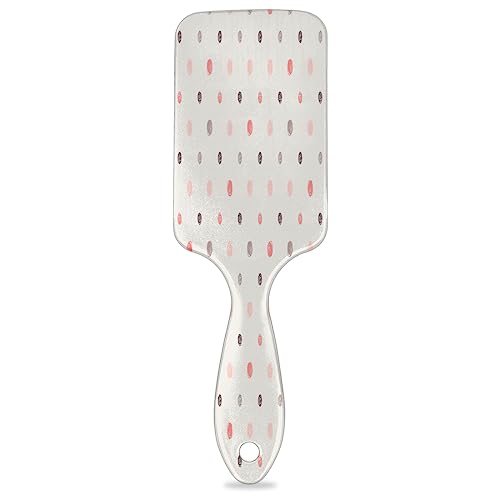 Doodle Dots Bunte Paddel-Haarbürste für Frauen Haarbürste Weiche Luftkissen-Bürste für Lockige Dicke Dünne Lange Haarpflege von KOBLEN