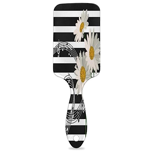 Musik Floral Paddle Haarbürste für Frauen Haarbürste Weiche Luftkissen Bürste für lockige Dicke Dünne Lange Haarpflege von KOBLEN