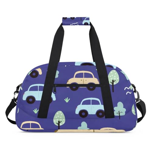 Turnbeutel mit Schmetterlingsmuster, Sporttasche, Wochenendübernachtung, Reisetasche, kleine Reisetasche für Übernachtung, Workout, Gymnastik, Tanz, Ballett, Cars-Motiv, 18.9 x 8.7 x 10.6 in, Seesäcke Turnbeutel mit Schmetterlingsmuster, Sporttasche, Wochenendübernachtung, Reisetasche, kleine Reisetasche für Übernachtung, Workout, Gymnastik, Tanz, Ballett, Cars-Motiv, 18.9 x 8.7 x 10.6 in, Seesäcke von KOBLEN