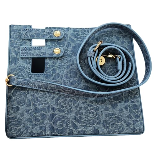KOBONA Crossbody Wasserflaschenhalter for Damen, PU Leder Umhängetasche mit verstellbarem Riemen, tragbarer Beutel for Outdoor & Reisen von KOBONA